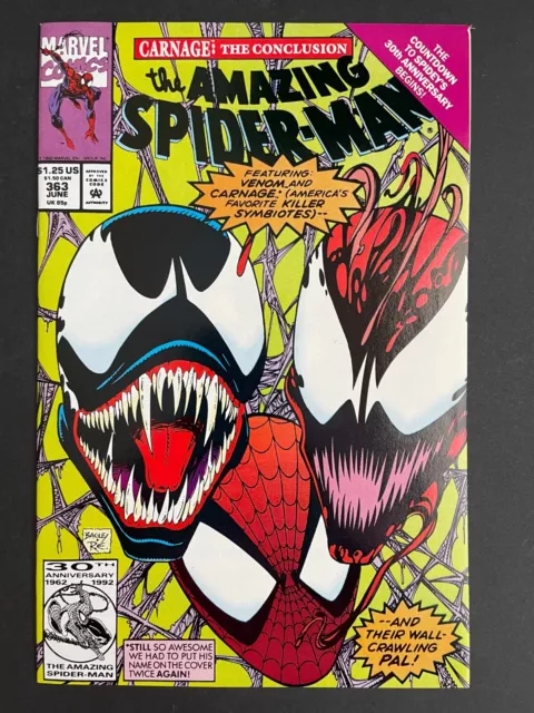 Amazing Spider-Man #363 - Venom Carnage (001) Marvel 1992 Comics NM