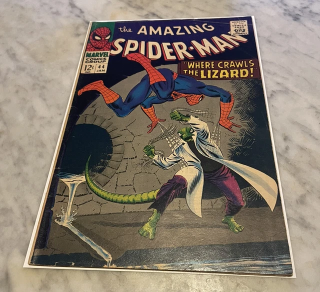 The Amazing Spider-Man #44 1967 Marvel Comics 2nd App Lizard