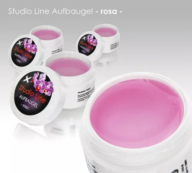 UV-Gel Aufbau Gel rosé 1000ml dickviskos elastisch Haftverstärker Builder Nail