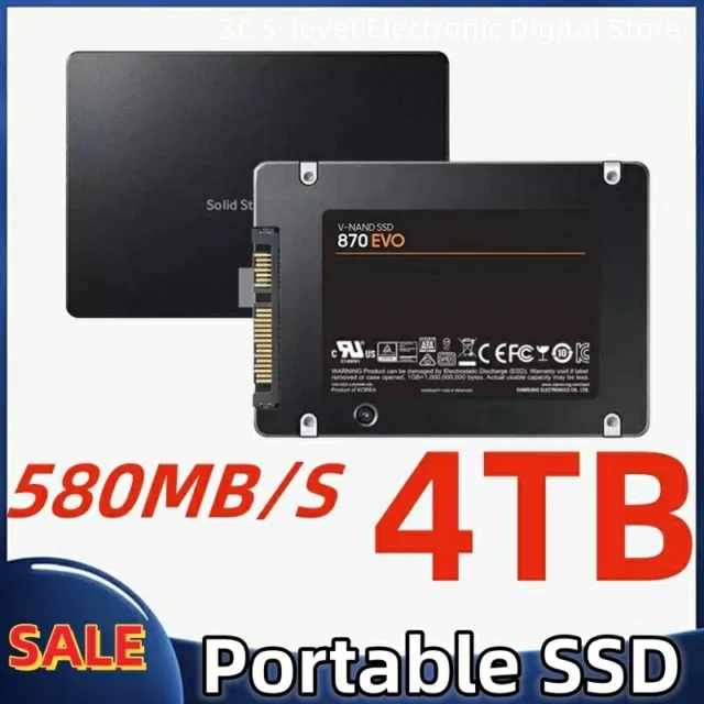 ⭐⭐⭐Disco rigido Sata SSD da 4TB Sata3 2.5 pollici 2TB 1TB 500GB⭐⭐⭐