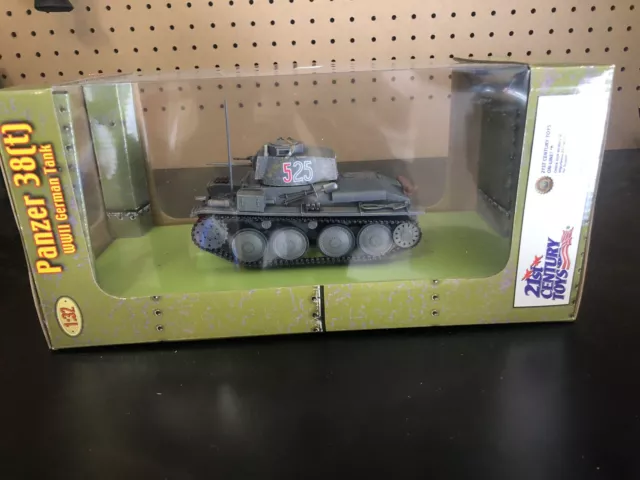 21st Century Toys Escala 1:32 PANZER 38 (t) Segunda Guerra Mundial Tanque Alemán Ultimate Soldier 32x