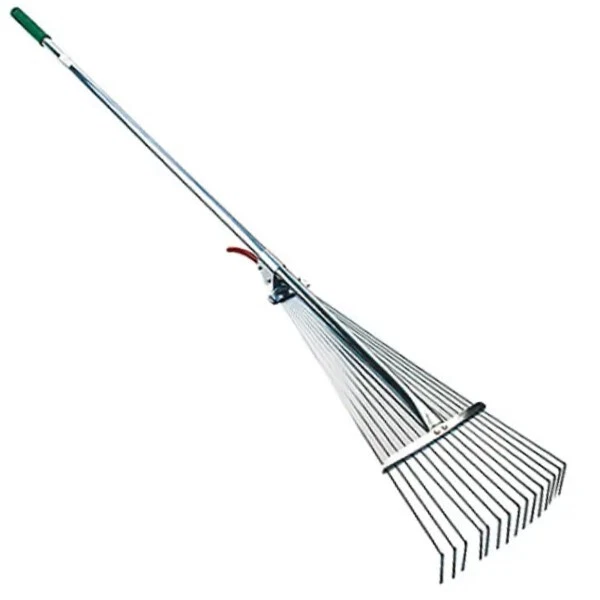 SCOPE Raccoglifoglie BLINKY Con Manico Fisso | Raggi In Acciaio Regolabili | Apertura Max 52 Cm | Lunghezza Totale 157 Cm - 3