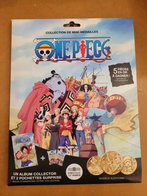 Médailles ONE PIECE Monnaie de Paris: Starter Pack