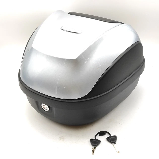 Bauletto 32L a Sgancio Rapido, Grigio, CM271130, Piaggio Liberty 50-125-150