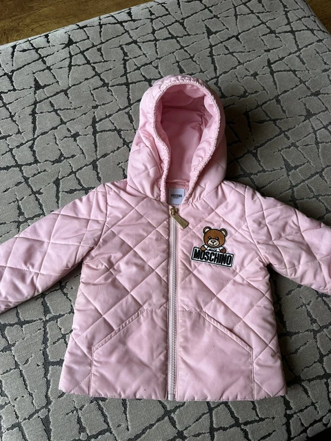 Moschino Girls Pink Coat Jacket Aged 2