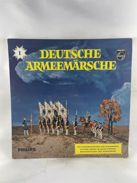 Deutsche Armeemarsche 1 Vinyl 12 Inch Record Album Lp VGC+ Philips Records