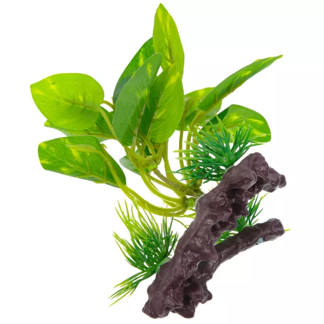 Add a Natural Touch to Your Fish Tank with Artificial Driftwood and Plants