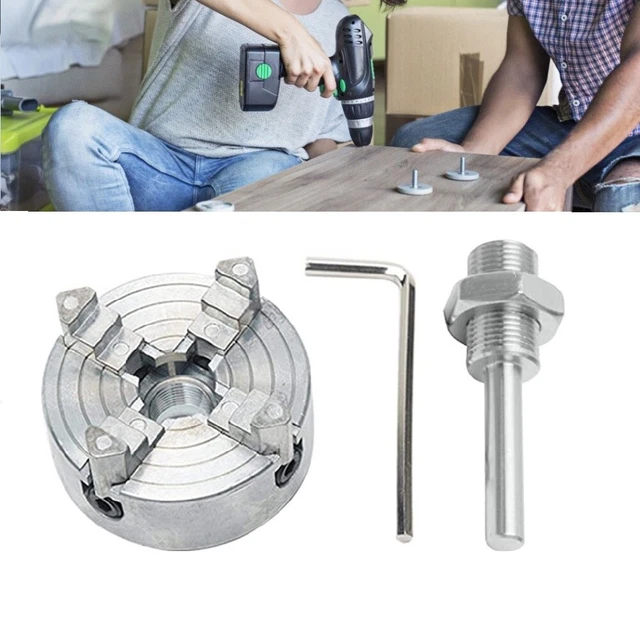 Nuevo Práctico 4 Taladro Alimento para Hornear M12 * 1 Mm Metal Mini Juegos de Plata
