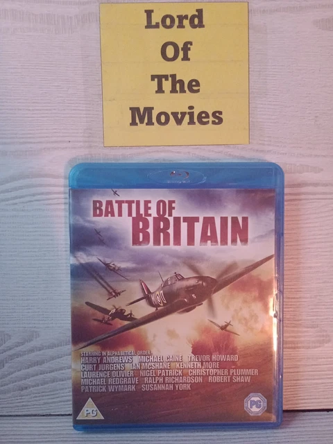 Battle of Britain (Blu-ray, 1969) Michael Caine {War Movie} [Region B] Cert {PG}