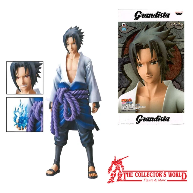 NARUTO SHIPPUDEN SASUKE Uchiha Grandista Pvc Figure 25 cm Banpresto ...
