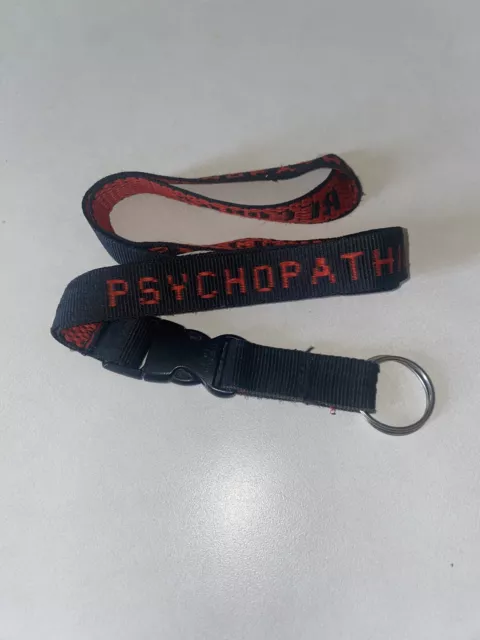 Vintage 1999 Psychopathic Records Lanyard ICP Twiztid Rare Vintage 1999 Psychopathic Records Lanyard ICP Twiztid Rare