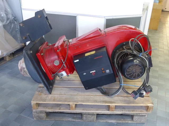 Weishaupt G30/2-a Bruciatore Gas Coperchio E Pressostato Difettoso