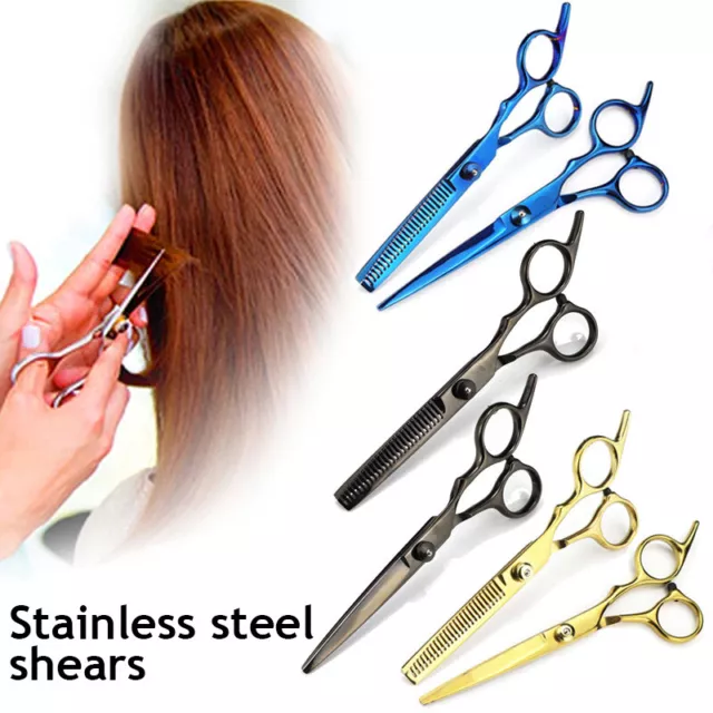 Tijeras profesionales de 6"" para cortar el cabello adelgazar tijeras de peluquería peluquería salón