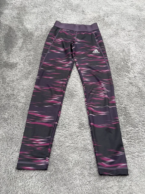 Leggings Adidas Lack And Viola Ragazze Età 13/14