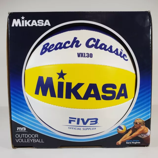 Mikasa Beach Classic Varsity Series VXL30 FIVB Outdoor Game Ball Volleyball