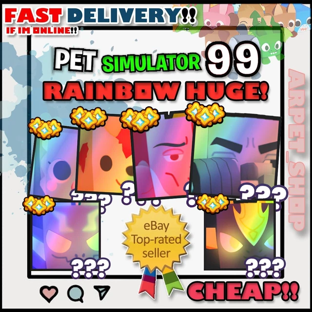 Pet Simulator 99 Titanic Pet Simulator 99 (PS99) - Huge Pets, Titanics, Gems - Virtual Currency & Items For Roblox Game Roblox Pet Sim 99 Currency - Foto 3