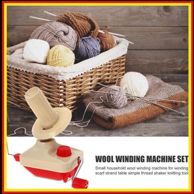 Knitting Wind Wool Table Clasp Swift Yarn String Ball Winder Holder Machine