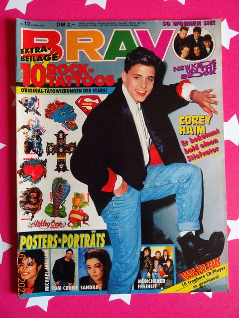 ORIG Bravo Nr.12/1990 Corey Haim Ausgabe *