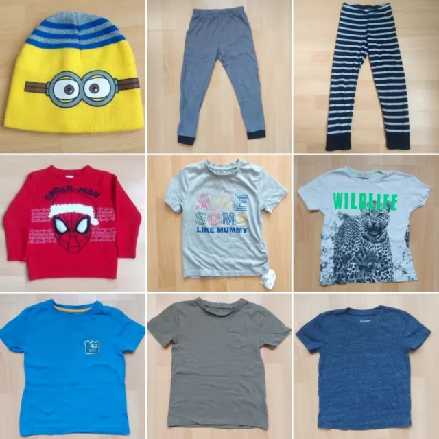 4-5 Years Top Bundle 9 Items NEXT ZARA Short Summer BNWT Holiday Spiderman Tops