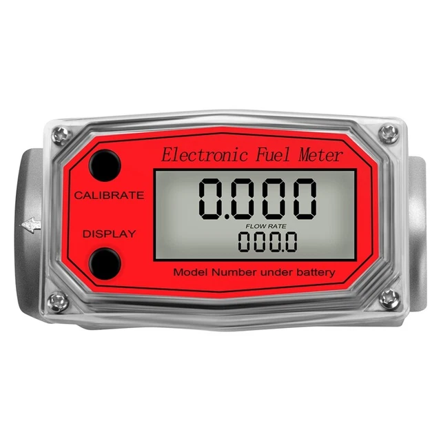 Misuratore Portata Turbina Elettronico - Per Cherosene/Benzina, Display LCD, 2.5cm - Foto 6