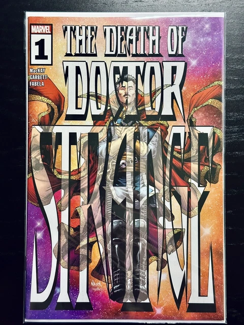 Marvel Comics 2021 THE DEATH OF DOCTOR STRANGE #1 TODD NAUCK WALMART VARIANT NM