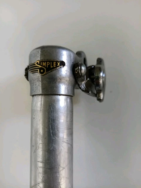 Tige De Selle SIMPLEX SLJ – Alu D4 – 26.6 Mm – Pour Vélo Vintage – Eroica