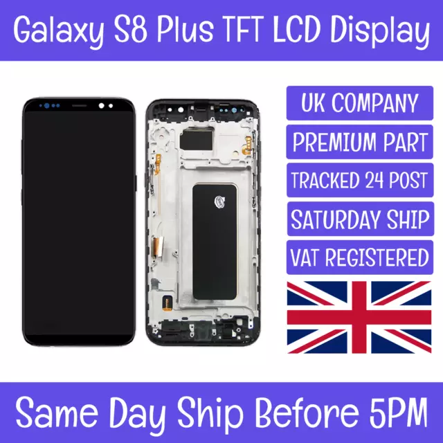 Samsung Galaxy S8 Plus G955 Replacement TFT LCD Screen Display Touch Digitizer