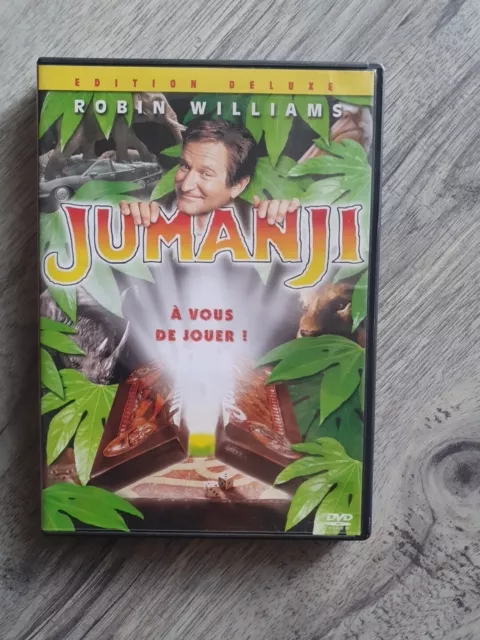 dvd  - JUMANJI - Edition Deluxe - Robin Williams, Kirsten Dunst / envoi suivi