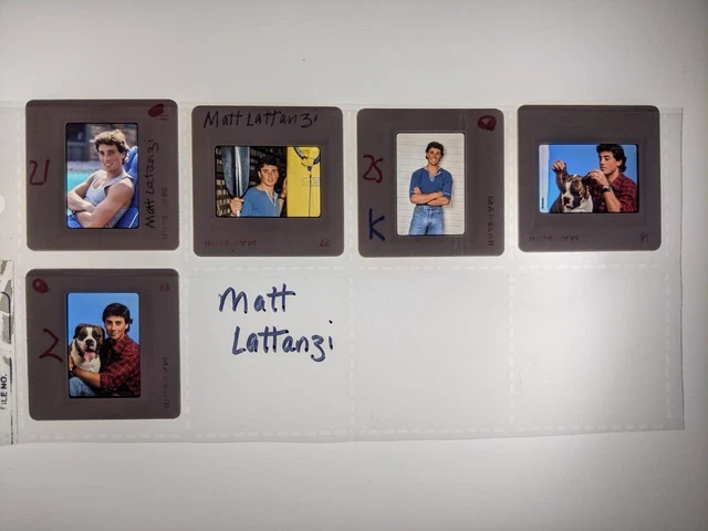 Dw5-422 Matt Lattanzi Lot (5) 35Mm Orig Slide Via Dianna Whitley