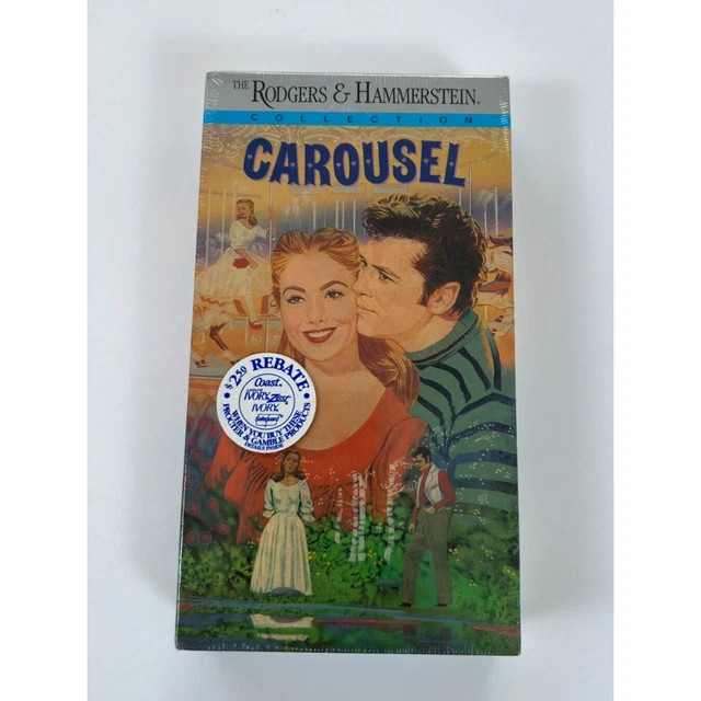 ROGERS AND HAMMERSTEIN Carousel VHS Movie 1956 Remastered 1990 Brand ...