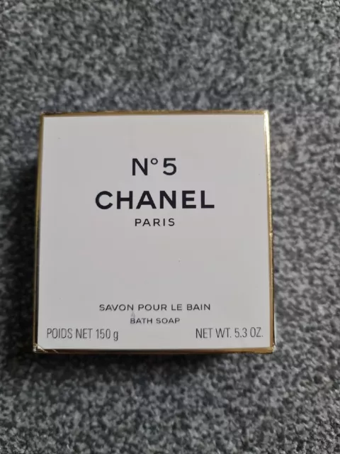 CHANEL NO.5 THE BATH SOAP 150G NEW AND SEALED IN BOX new edition £32.00 -  PicClick UK