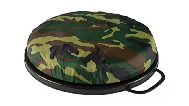 Allen 360° Swivel Seat Bucket Lid - 12 inches Diameter x 2 inches High- Camo