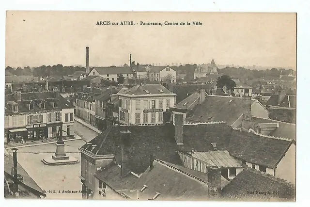 10  Arcis Sur Aube  Panorama  Centre De La Ville