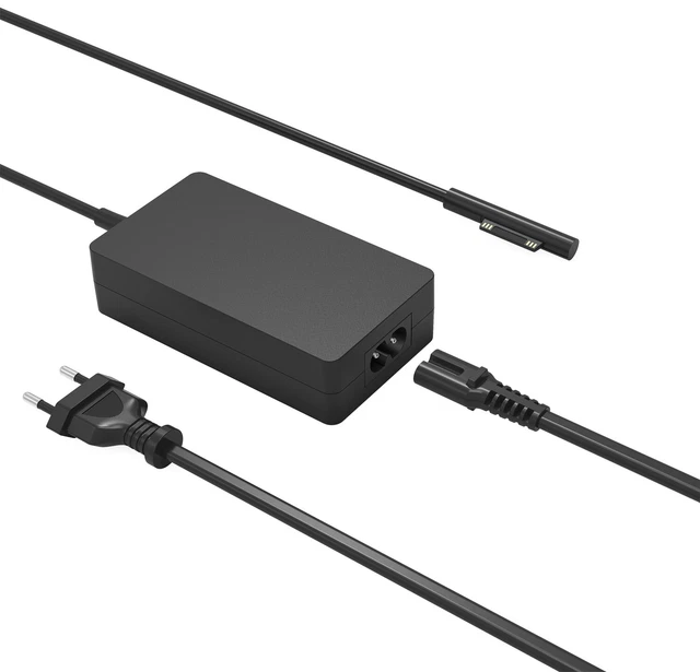 Chargeur Secteur Microsoft Surface Pro 3 4 5 Book 2 Etc. - 44W - Occasion Fonctionnel