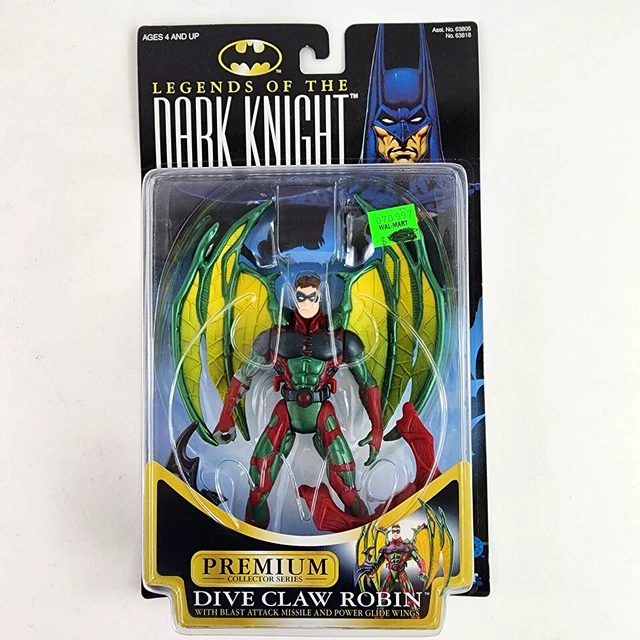 Batman Legends of the Dark Knight DIVE CLAW ROBIN Action Figure Kenner MOC NEW
