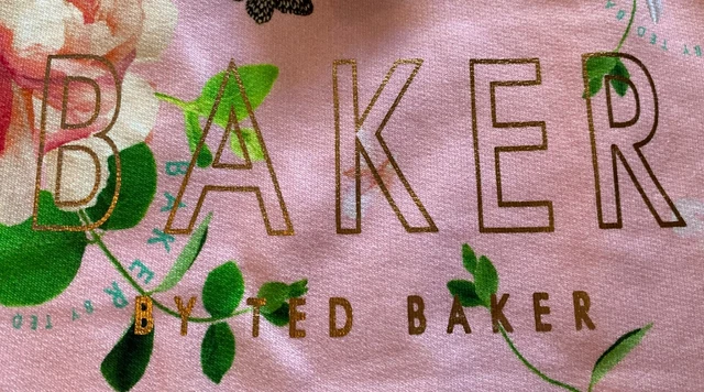 BNWT Ted Baker 4-5 years sweater leggings outfit floral set New rose designer 5