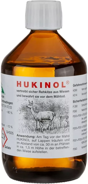 Hukinol Vergrämungsmittel (Rehkitze) 500ml Stänkermittel