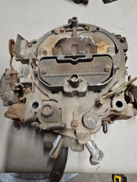 Used Gm Quadrajet Carb 17058204 Bht 2297 350 4Bbl For 78 Corvette