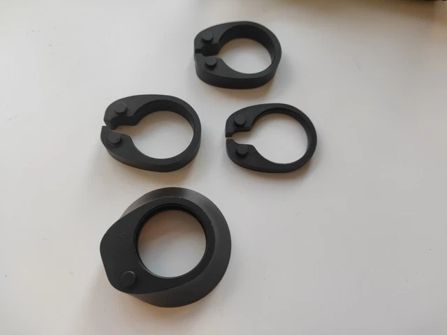 Semi integrated/continuously curving stem/Grips/Bar ~110mm Stem Length Boardman 4