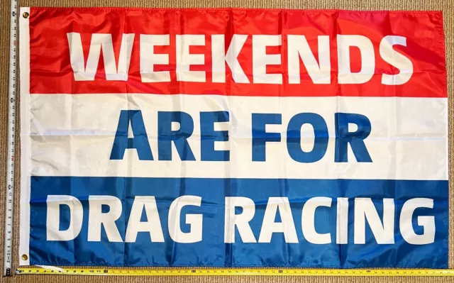 Racing Flag FREE SHIPPING Drag Racing Beer Outlaws Nascar Poster USA Sign 3x5'