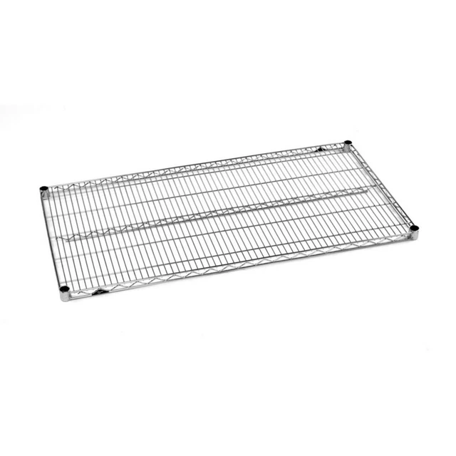 Metro 1424BR Super Erecta Brite 14"W x 24"L Wire Shelf