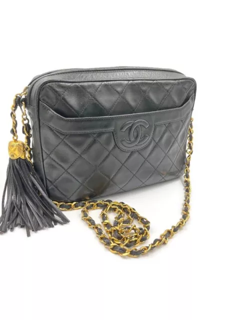 CHANEL VINTAGE CAMERA Bag With Gold Tassel $2,200.00 - PicClick