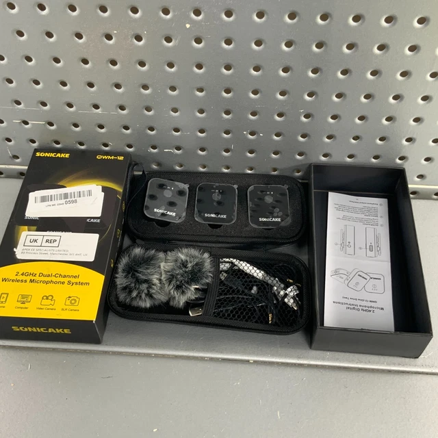 Microfono Wireless Archetto HUACAM 2,4G - Doppio Microfono, 50m Portata, Per Canto E Conferenze - Foto 10