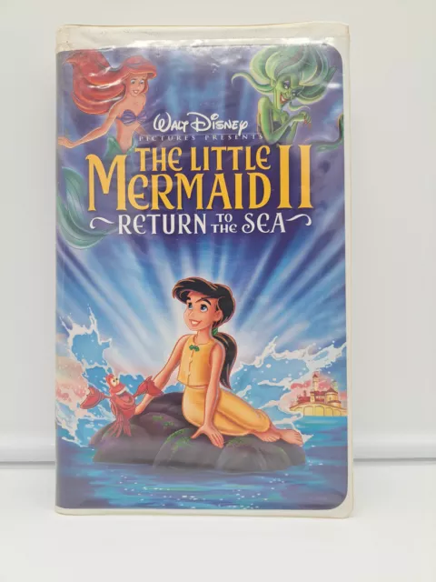 Disney The Little Mermaid II The Return to the Sea Untested VHS with Inserts