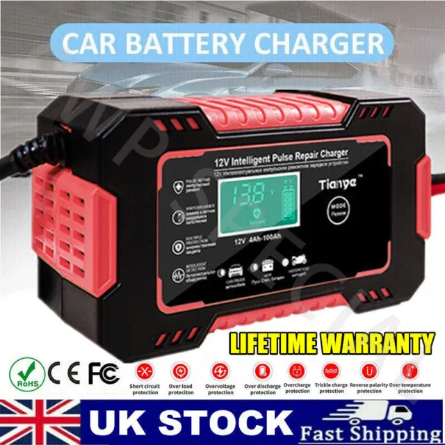 Buy Dino KRAFTPAKET 136321 Automatic charger 12 V 10 A