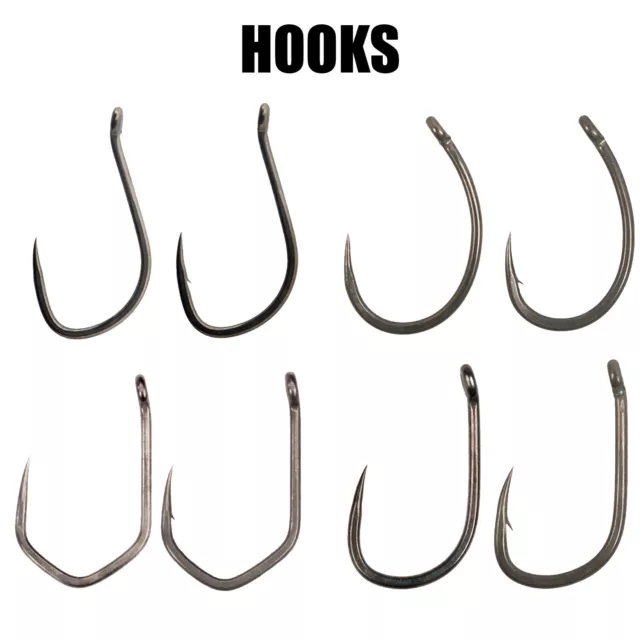 Carp Fishing Hooks (Claw, Krank, Chod, Curve, Kurve & Wide Gape) - Various Sizes