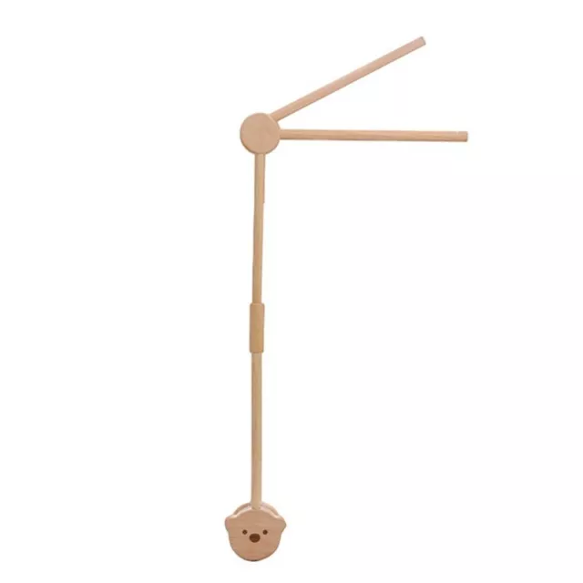 Ensemble de Support de Cloche de Lit en Bois pour Nouveau-Né Hochets Suspen6391