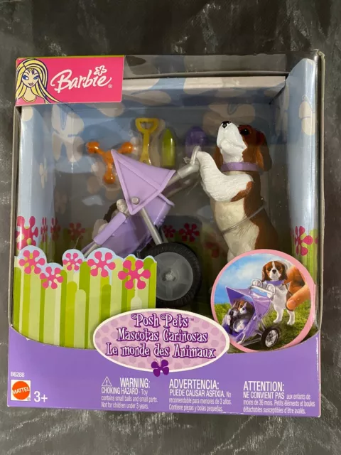 New Barbie 2003 Vintage Posh Pet