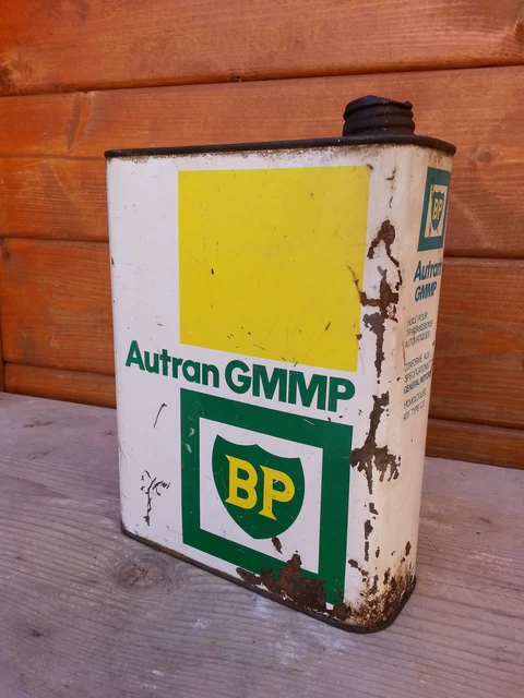 Bidon 5L vintage Bp huile décoration Déco Garage Vintage