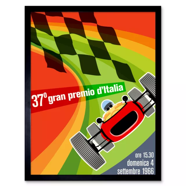 Italian Grand Prix Monza 1966 Autodrome 37 degree Motor Sport Car Racing Histori